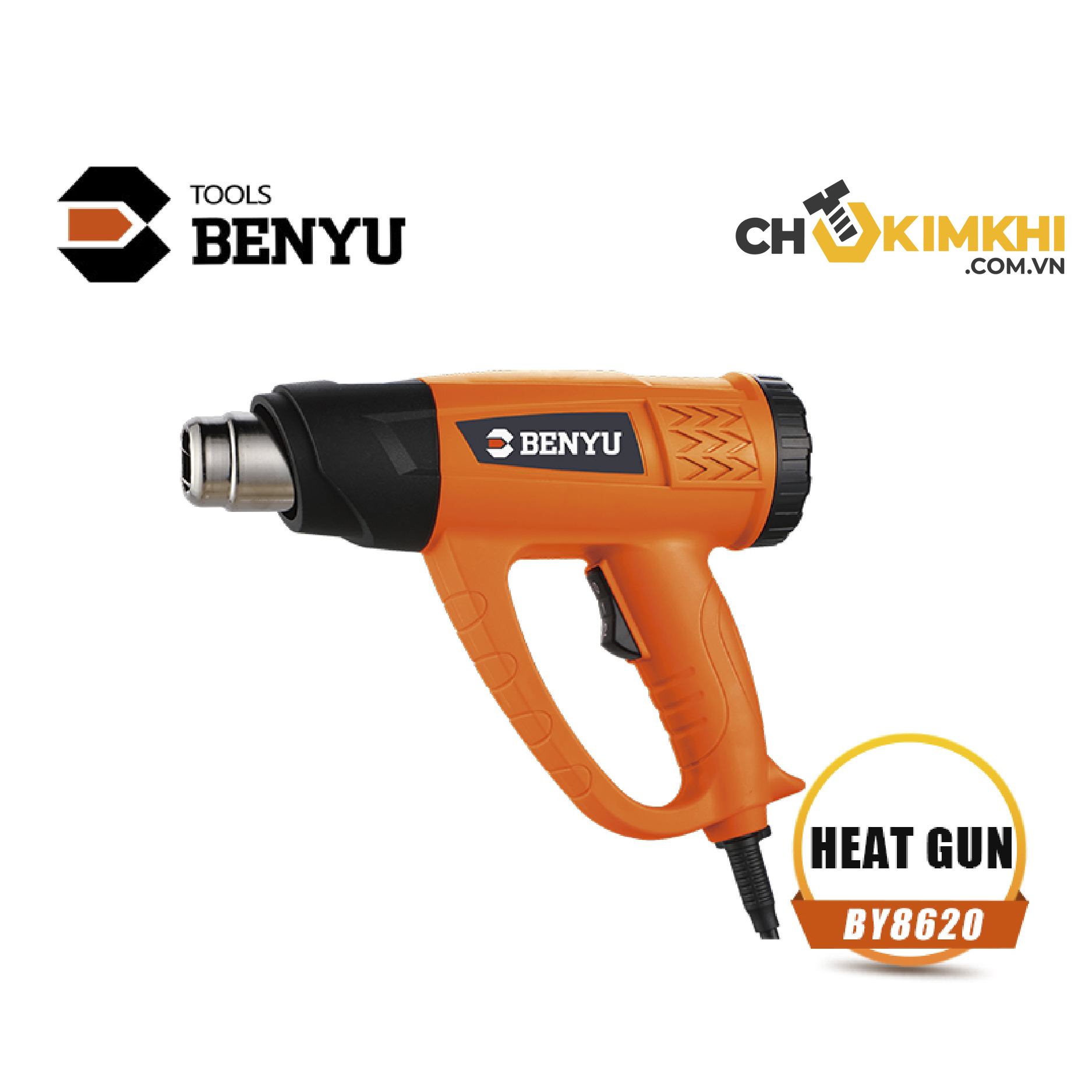 Máy thổi hơi nóng Benyu BY8620 (2.000W)